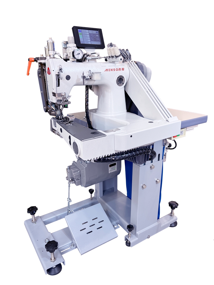 MS-261HPMP 3针链式高速自动埋夹机（薄厚料）-宁波信力盛科技有限公司
